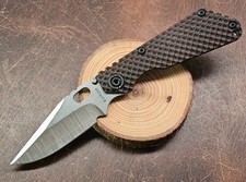 Mick Strider Knives - SnG DGG - G10 Black Cherry - ANO Ti - MagnaCut Bowie