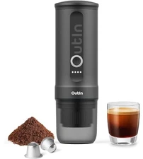 OutIn Nano Portable Electric Espresso Machine USB-C Space Gray OTEM-01-SG-UK TI