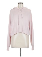 Zara Women Pink Pullover Hoodie M