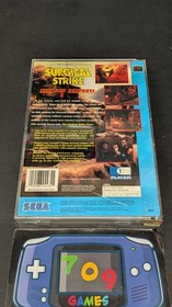 Surgical Strike (Sega CD, 1995) CIB COMPLETE IN BOX