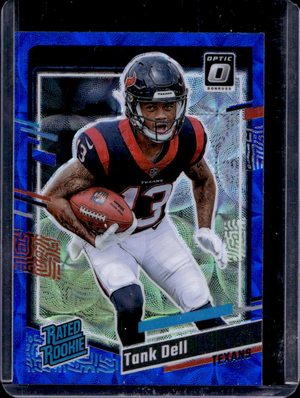 2023 Donruss Tank Dell Optic Rated Rookie Preview Blue Scope Prizm RC #341