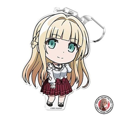 NEW The Detective is Already Dead. Puni Colle! Keychain with Stand by Charlotte