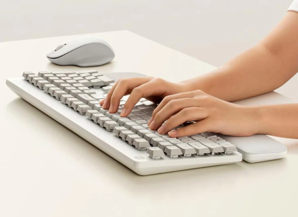 Xiaomi Wireless Keyboard Mouse Set Comfort Edition With Hand Rest For PC Laptop - Image 4 of 4