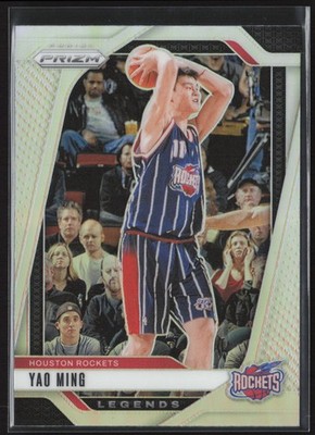 2024-25 Panini Prizm #284 Yao Ming Prizms Silver
