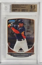 George Springer 2013 Bowman Chrome Draft Top Prospects #TP20 BGS 9.5 GEM MINT