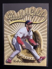 1999 Topps Hands Of Gold Roberto Alomar HOF Cleveland Indians #HG4