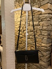 Kenneth Cole Reaction Black Non-Leather Crossbody Purse 11.5"X7.5"X 1" 59 NWT