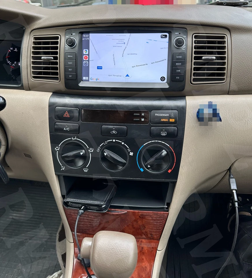 Für TOYOTA COROLLA E10 E11 E12 2000-2007 Autoradio Carplay Android 15 GPS 4+64G - Bild 2 von 4