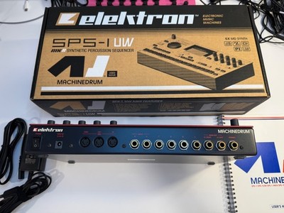 Elektron Machinedrum SPS-1UW+ MKII with Custom Red Face Plate | eBay