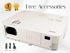 NEC M323W DLP Projector 3200 Lumens Full HD 3D 20W Speaker  1 Year Warranty  