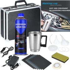800ml Headlight Restoration kit Repair Headlight Vapor Chemical Polish Liquid