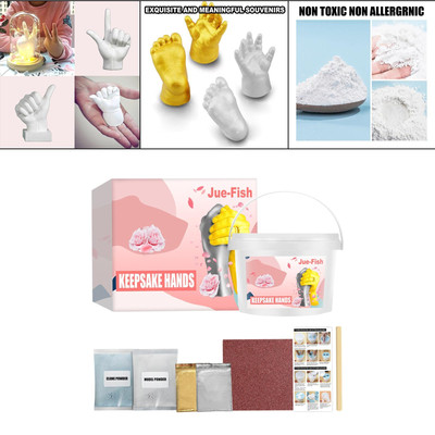 Andenken Hände Gießen Kit für Paare Hochzeit Gips Hand