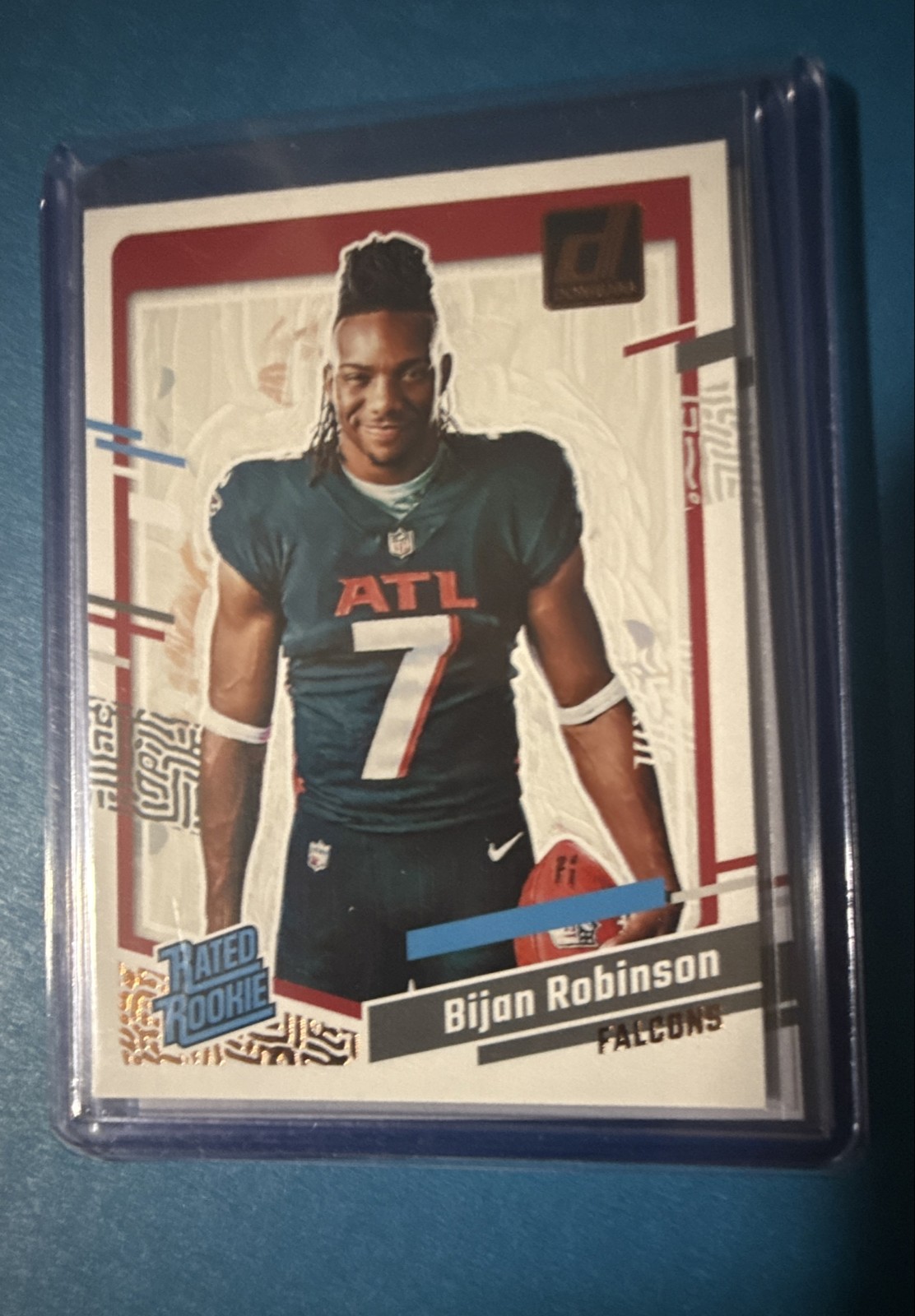 2023 Panini Donruss - Rated Rookie Bijan Robinson #305 Canvas (RC)