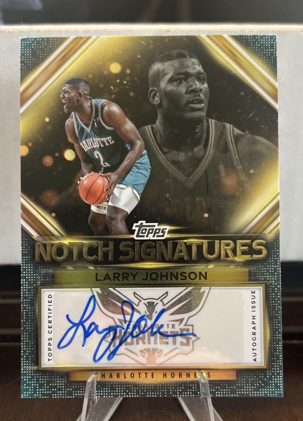 2025-26 Topps - Topps Notch Signatures Larry Johnson #TNS-LJ (AU)