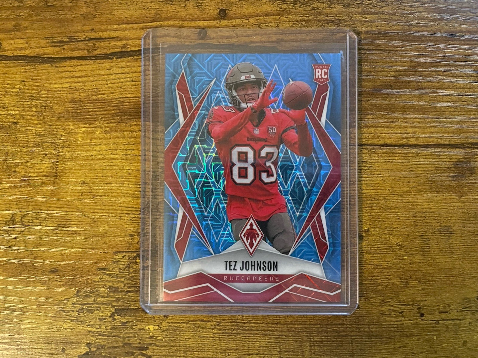 2025 Panini Phoenix - Tez Johnson #166 Blue Mojo 83/85 (RC)🔥JERSEY # MATCH🔥