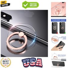 2 Pcs Transparent Phone Ring Stand Holder Cell Phone Ring Holder Finger Grip ...