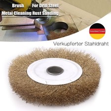 1PC 150mm Stahl Drahtb&uuml;rste Scheibenb&uuml;rste Rundb&uuml;rste Drahtb&uuml;rsten Messingb&uuml;rste