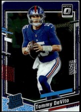 TOMMY DEVITO 2023 PANINI DONRUSS OPTIC RC RATED ROOKIE GIANTS HY2