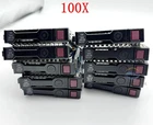 Lot 100 HP 2.5" HDD Tray Caddy DL380 DL360 DL120 G8/G9/G10 651699-001 651687-001