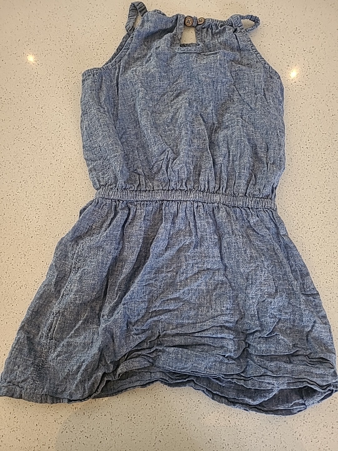 Girls Summer Bundle Age 7 Years: 2x Dresses, 1x Playsuit, 2x T-shirts image 3