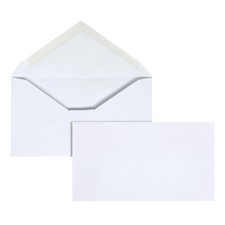 Office Depot Brand 6 3/4 All-Purpose 3 5/8" x 6 1/2" Envelopes, White, 500-Pk