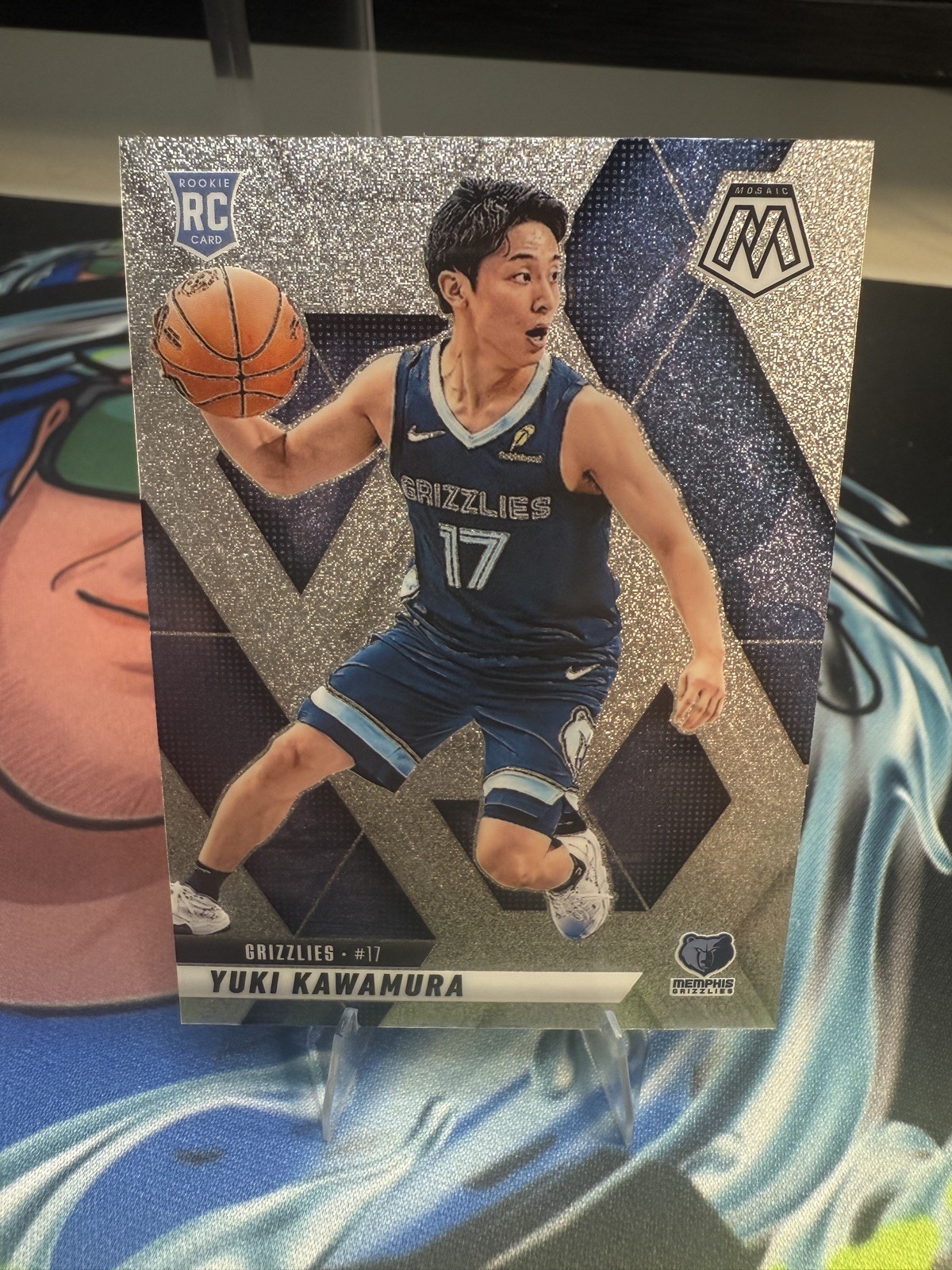 2024-25 Panini Mosaic YUKI KAWAMURA #209 RC Rookie Glitter Prizm MWI13