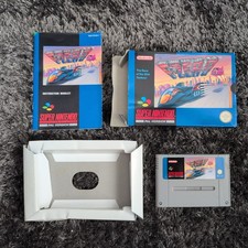 F-Zero SNES Super Nintendo (PAL) Boxed And Complete
