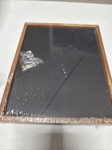 Solid Oak Wooden Picture Frame With Bevel Cut Mat 8x 10", 5 x 7" - Picture 3 of 4