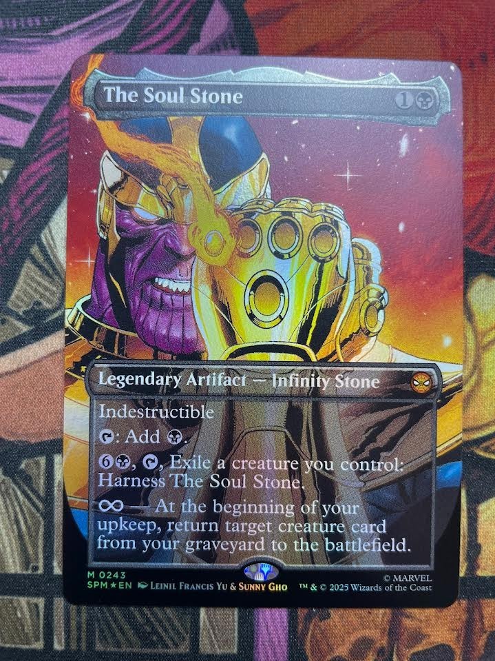 The Soul Stone (Borderless Foil) - Marvel's Spider-Man (SPM) | eBay