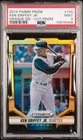 2014 Panini Prizm #155 Ken Griffey Jr. /60 Orange Die-Cut Prizm PSA 9 SSP