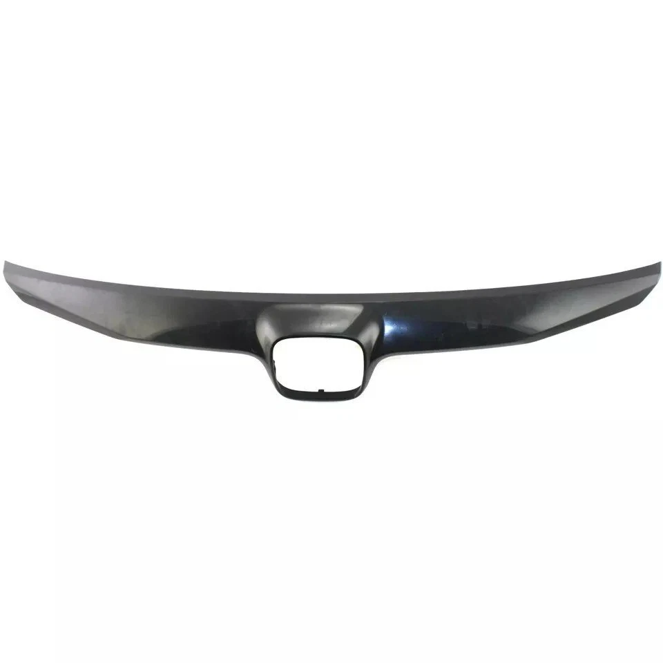 New Textured Black Grille Molding For 2009-2011 Honda Civic Sedan Si Model Foto 2 de 4