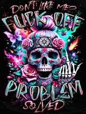 mrpwnle Skull Diamond Art Kits for Adults, Don't 11.8x15.7in 30x40cm ,