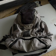 Vintage Oakley Tactical Field Gear Backpack Surf Pack sheet metal gray