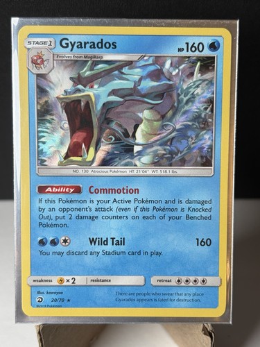 Gyarados Holo Rare Dragon Majesty 20/70 Pokémon TCG NM
