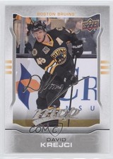 2014-15 Upper Deck MVP Silver Script David Krejci #105 2u3