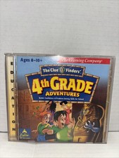The Clue Finders: 4th Grade Adventures PC Game 1999 The Learning Company