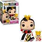 Funko Pop! Animation Disney #1063 Queen of Hearts with King W/ Protector