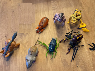 Hasbro Beast Wars: Transformers - Actionfiguren - 7 Figuren - Unvollständig