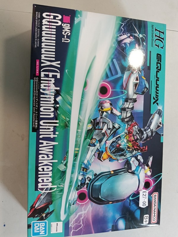 Bandai HG 1/144 GQuuuuuuX (Endymion Unit Awakened) [4573102720009]