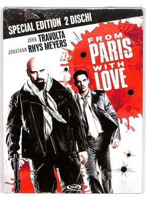 2 DVDs FROM PARIS WITH LOVE mit John Travolta Special Edition Schuber Neu 2009