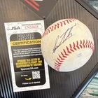 Seth Hernandez JSA Authenticated Signed Baseball