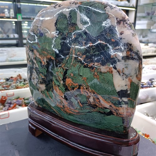 13,46 Pfund Top natürliche Qinghai sieben Farben Steine Quarz Kristall Heilung Wohndeko - Bild 4 von 13