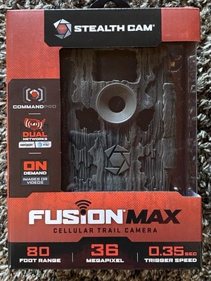 Stealth Cam 36MP Fusion Max Cellular Trail Camera with 80 Feet Range | 0131/8861