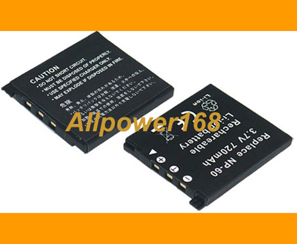NP-60 Battery for Casio Exilim EX EX-Z80 EX-Z9 EX-S10 EX-Z29 NP-60 Battery for Casio Exilim EX EX-Z80 EX-Z9 EX-S10 EX-Z29