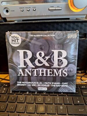 100 HITS R&B DISCO RAP 5CDS NEW SEALED ODB LL COOL J DIDDY WHISPERS CANDIDO SKYY