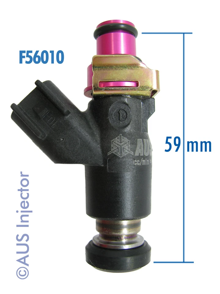 Juego de 4 inyectores AUS 650 cc HIGH FLOW aptos para SUBARU Legacy Impreza WRX STi [F4-S] Foto 4 de 4