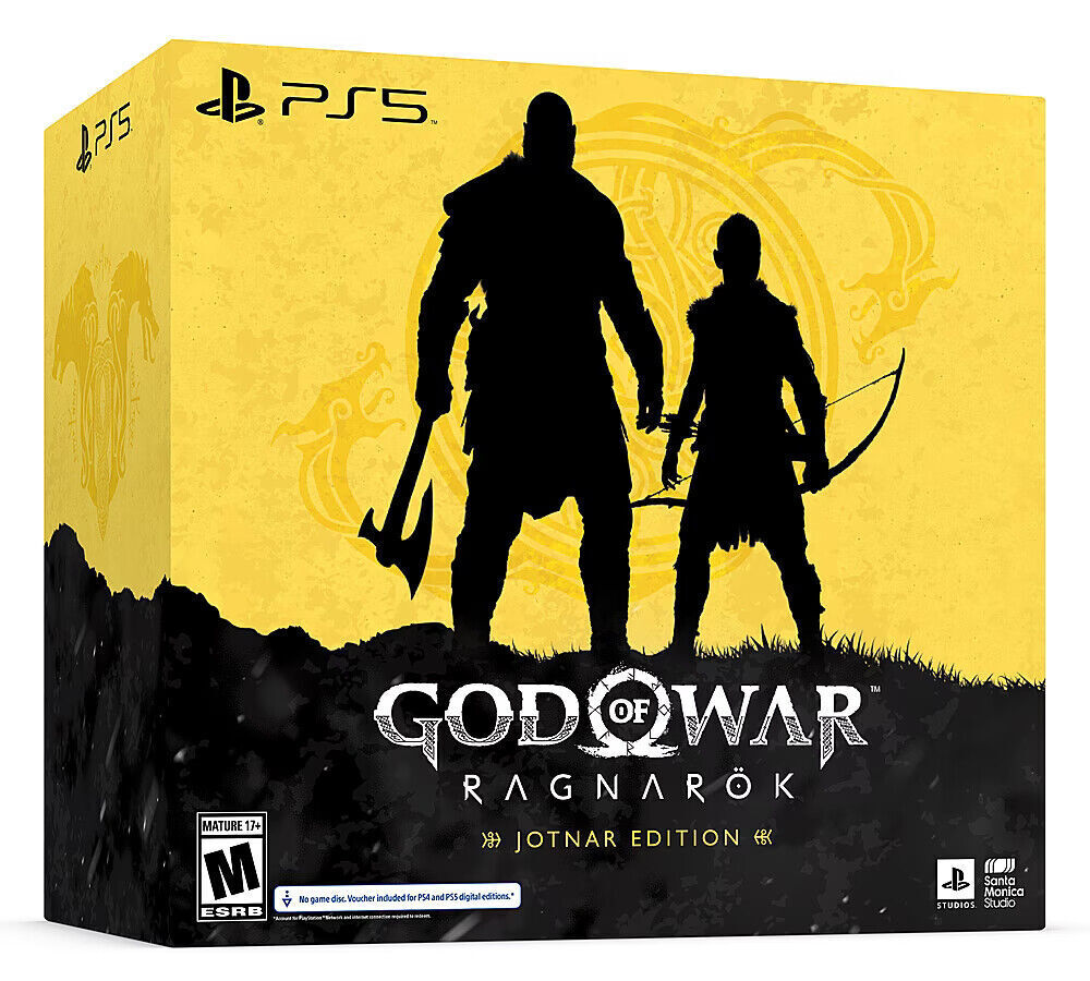 God of War Ragnarök Launch Edition - PlayStation 4 : Solutions 2 Go Inc:  Video Games 