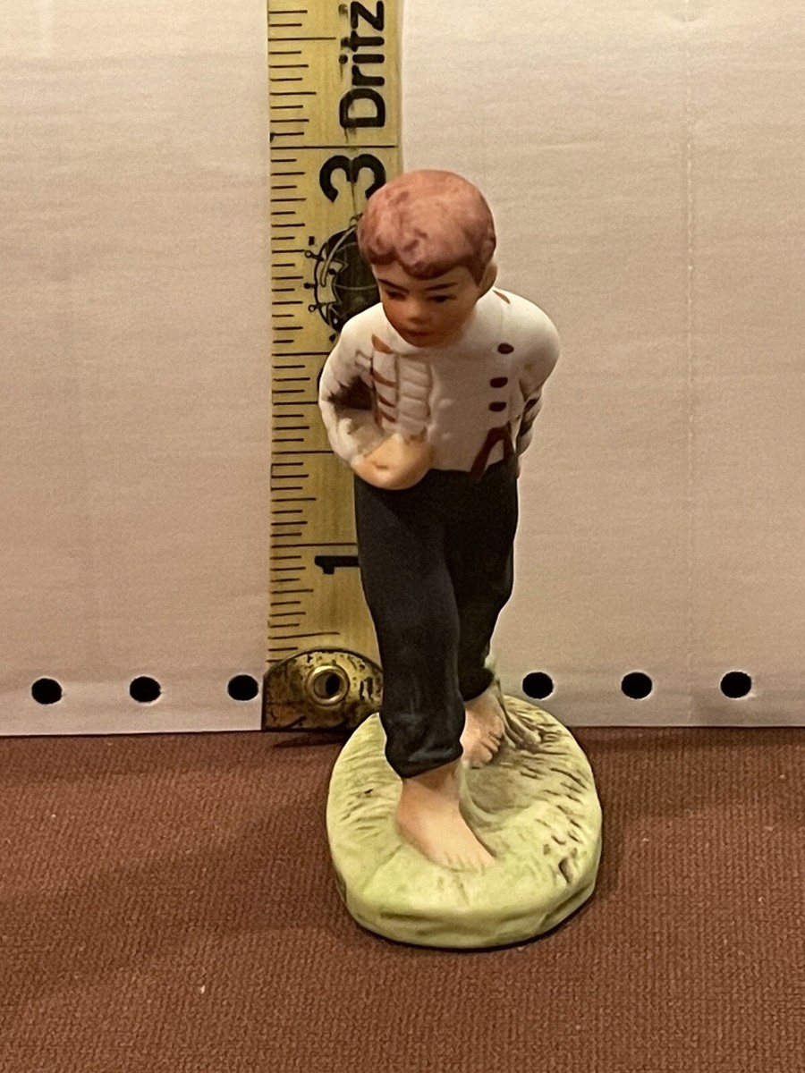 ロックウェル　新品未開封 Vintage 1979 NR-201 Ceramic Rockwell Figurine, 