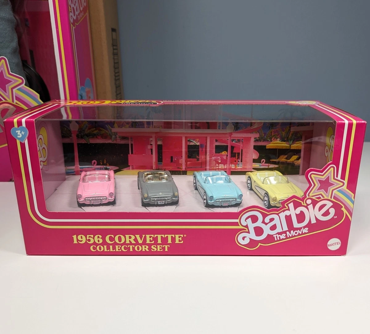 Barbie The Movie Hot Wheels 1956 Corvette 4-Pack Collectors cars 