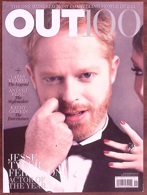 JESSE TYLER FERGUSON OUT MAGAZINE 2012 DEC LGBTQ FASHION LIFESTYLE W119